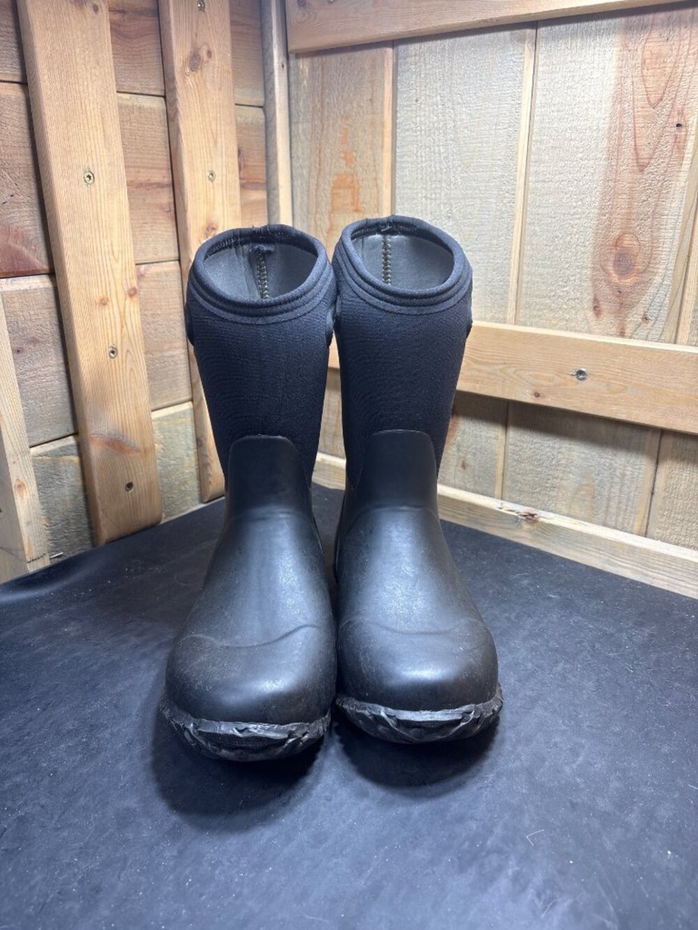Bogs York Solid 72601-001 Youth 4 US 37 EU Boys Waterproof Winter Rain Boots
